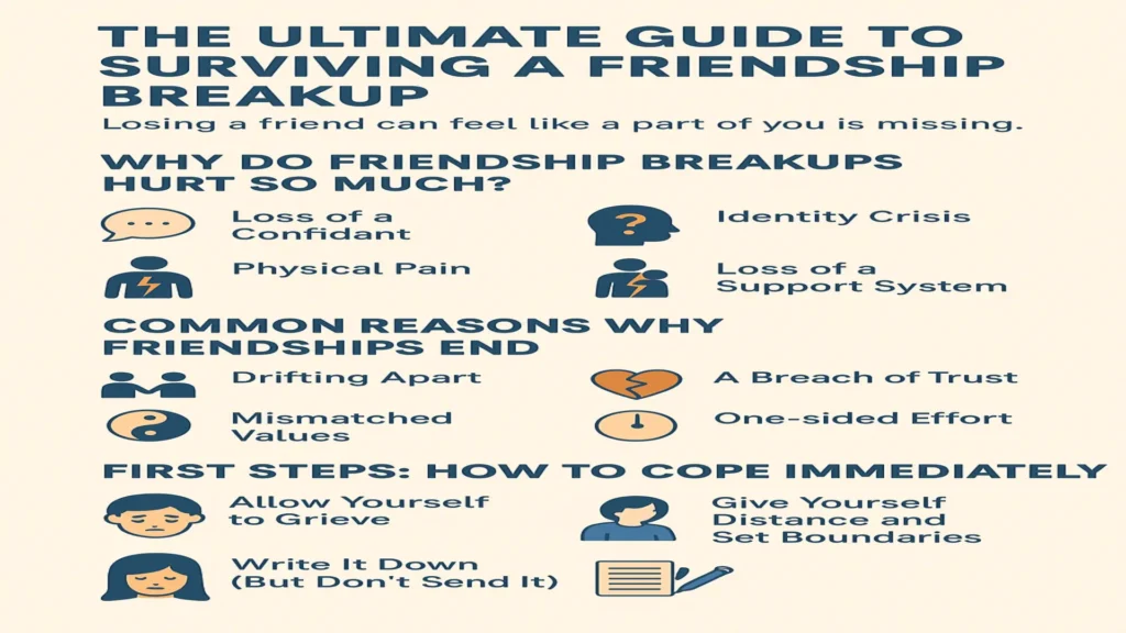 The Ultimate Guide to Surviving a Friendship Breakup 2 The ulitmate guide to survive Friendship Breakup